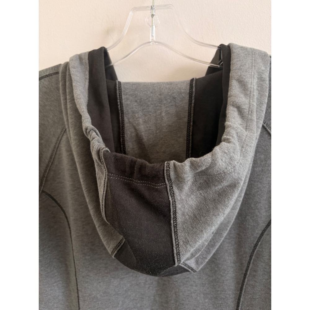 Columbia Omni-Wick Womens Heather Grey Hooded Long Sleeve Dress with Pockets - Picture 7 of 7